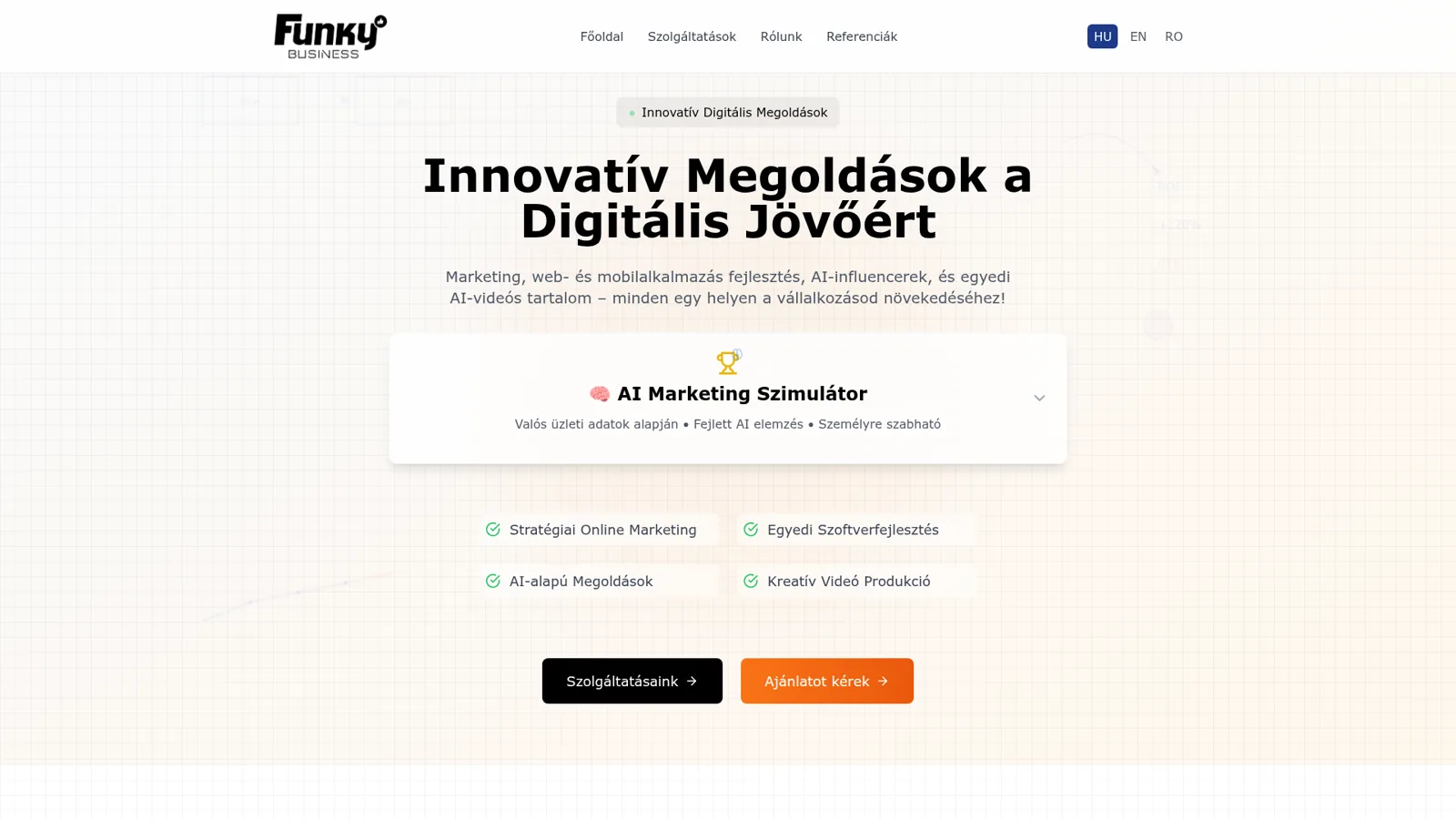 Funky Business — Digitális Ügynökség Platform