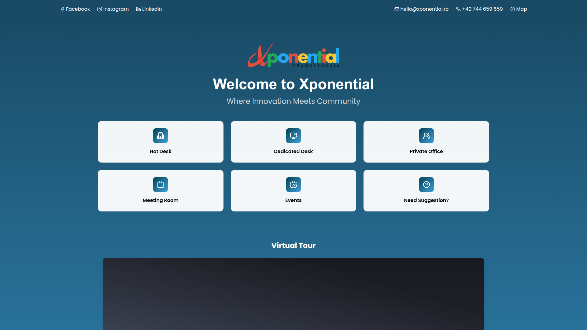 Xponential - Co-working Platform